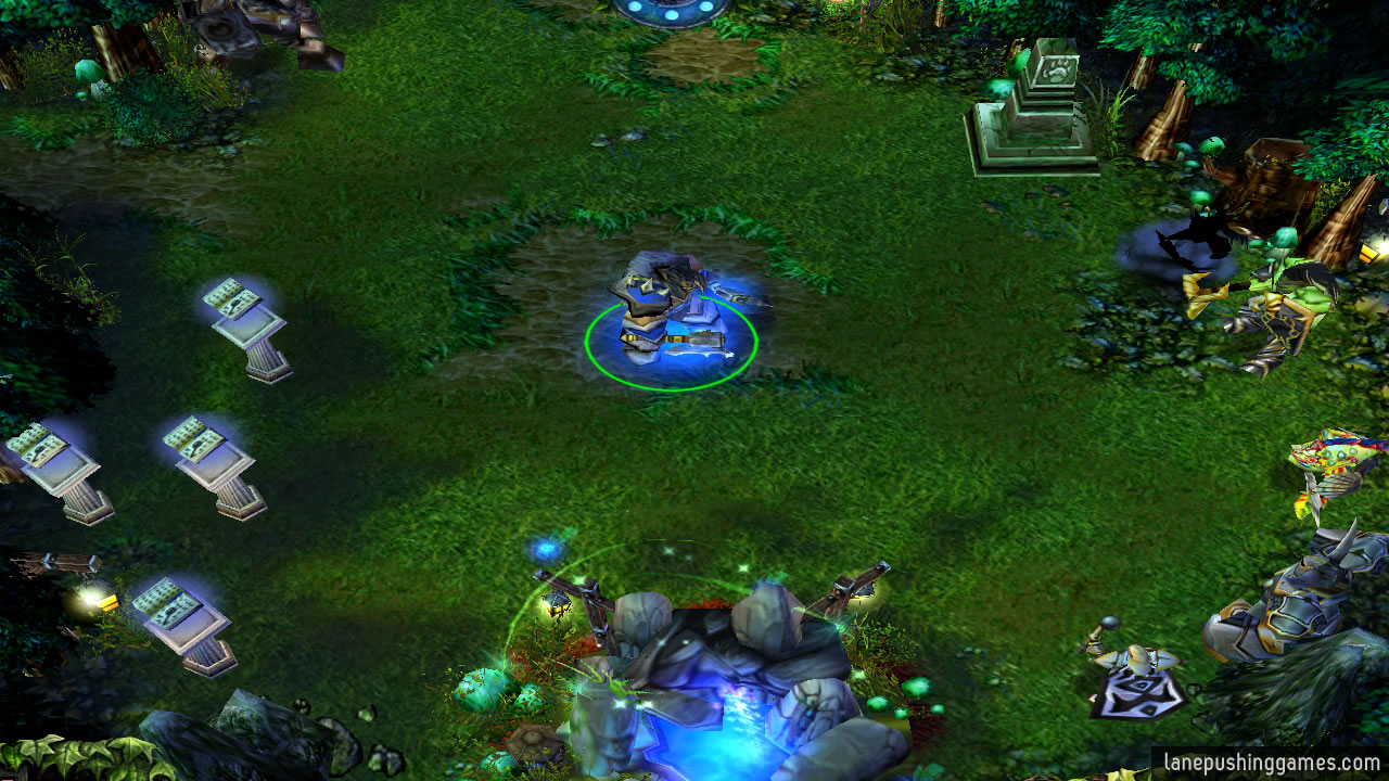Dota Outland Elves Fountain