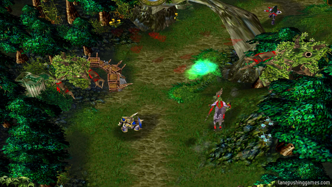 Dota Outland Mid Lane Elves