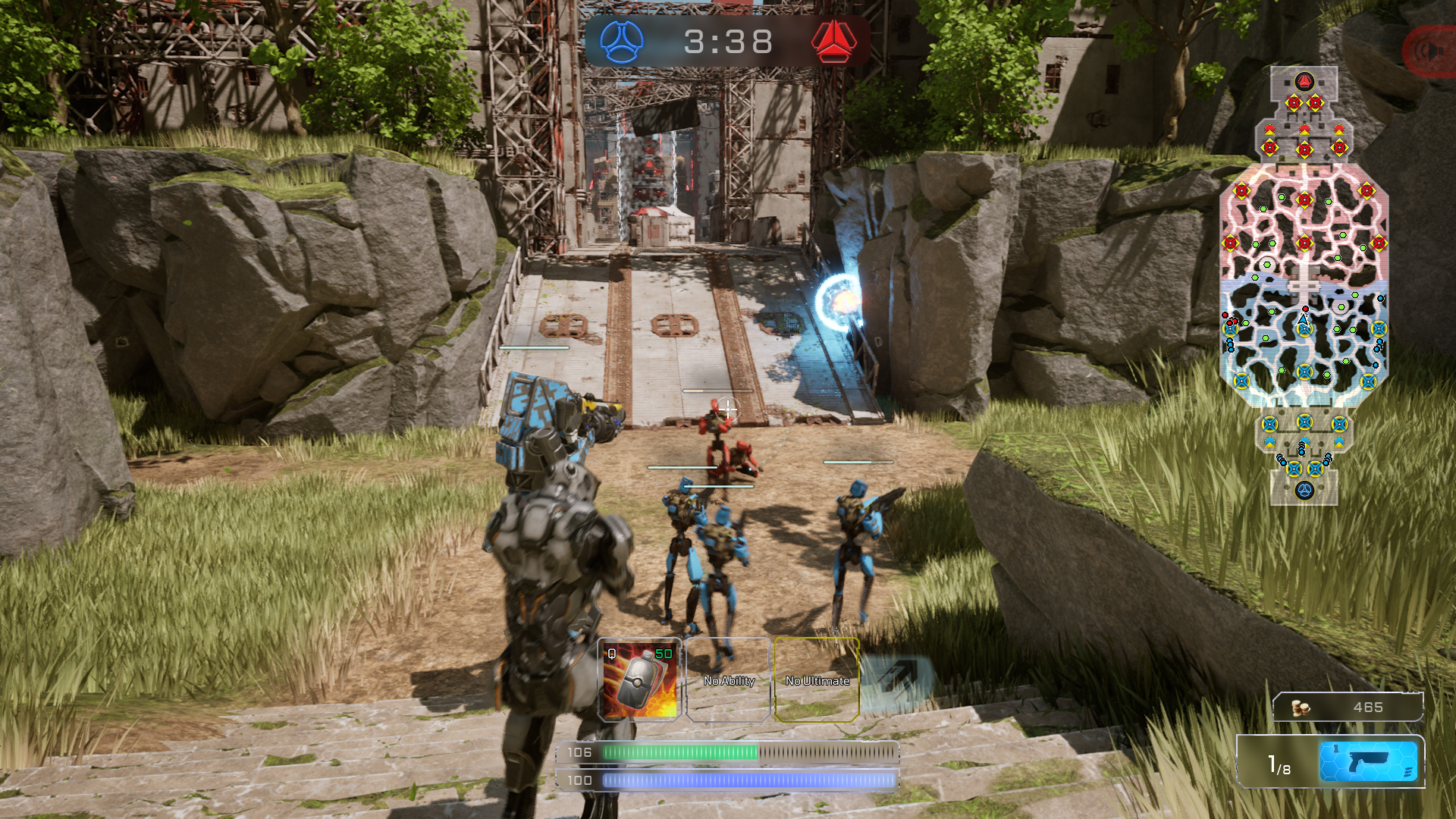 Nexus MOBA Game Screenshot