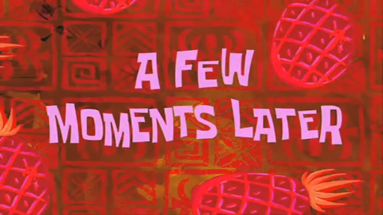 A few moments later...