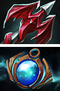 Icons for Dragon Lance and Aether Lens